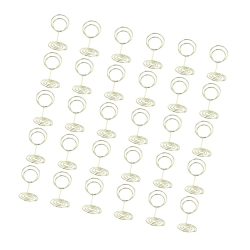 GALPADA 30 Stück Metall Fotohalter Rund mit Sockel Gold Notizhalter Kartenhalter für Tischkarten Memo Fotos Party Hochzeit Tischnummer Halter Langlebig Sicher GALPADA 30 Stück Metall Fotohalter Rund mit Sockel Gold Notizhalter Kartenhalter für Tischkarten Memo Fotos Party Hochzeit Tischnummer Halter Langlebig Sicher von GALPADA