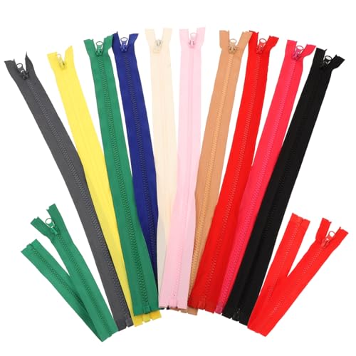 GALPADA 30 Stück Teiliges Bunte Reißverschlüsse aus Resin Grobzahnige Offene Enden für Kleidung Taschen DIY Nähzubehör Langlebiges Material für und Bastler GALPADA 30 Stück Teiliges Bunte Reißverschlüsse aus Resin Grobzahnige Offene Enden für Kleidung Taschen DIY Nähzubehör Langlebiges Material für und Bastler von GALPADA