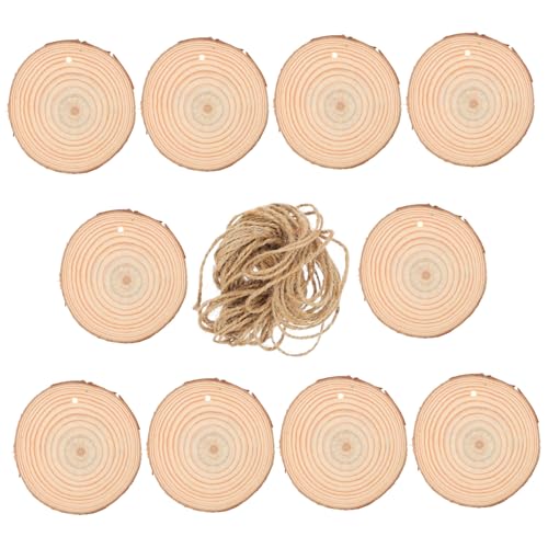 GALPADA 30 Stück Teiliges DIY Holzscheiben Natürliche Holzscheiben mit Rinde für Weihnachtsbaum Deko Basteln Malen Langlebige Holzrohlinge für Party Hochzeitsdeko und Heimgestaltung GALPADA 30 Stück Teiliges DIY Holzscheiben Natürliche Holzscheiben mit Rinde für Weihnachtsbaum Deko Basteln Malen Langlebige Holzrohlinge für Party Hochzeitsdeko und Heimgestaltung von GALPADA