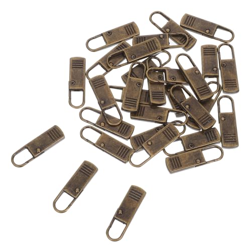 GALPADA 30 Stück Teiliges Metall-reißverschlussanhänger Ersatz Abnehmbare Zipper-pulls für Rucksäcke Jacken Koffer Handtaschen Robustes Design Praktische Reparatur Dekorationshilfe für von GALPADA
