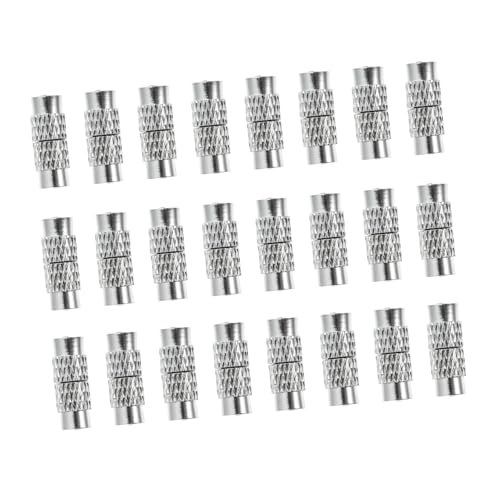 GALPADA 30 Stück Teiliges Schraubverschluss Messing Langlebige Schmuckverbinder und Endkappen für Armbänder und Halsketten Einfache Befestigung zum Schmuckherstellen und Reparieren GALPADA 30 Stück Teiliges Schraubverschluss Messing Langlebige Schmuckverbinder und Endkappen für Armbänder und Halsketten Einfache Befestigung zum Schmuckherstellen und Reparieren von GALPADA