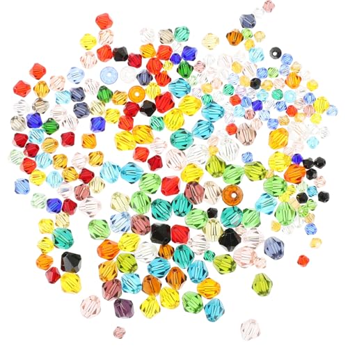 GALPADA 300 Stück Bicone Kristallperlen Mix DIY Schmuckherstellung Perlen für Halsketten Armbänder Ohrringe Bastelperlen Zubehör für Beading und Handwerk GALPADA 300 Stück Bicone Kristallperlen Mix DIY Schmuckherstellung Perlen für Halsketten Armbänder Ohrringe Bastelperlen Zubehör für Beading und Handwerk von GALPADA