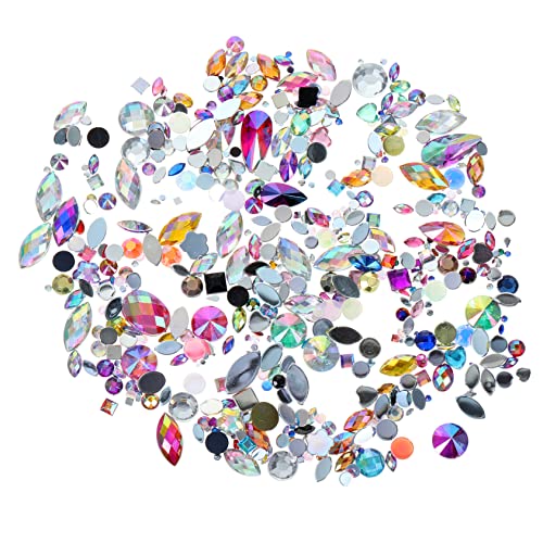 GALPADA 300 Stück Bunte Strasssteine Flach Nagelkunst Rhinestones DIY Nail Art Schmuck mit Glatten Kanten Farbenfrohe Nail Charms für Fingernagel Dekoration GALPADA 300 Stück Bunte Strasssteine Flach Nagelkunst Rhinestones DIY Nail Art Schmuck mit Glatten Kanten Farbenfrohe Nail Charms für Fingernagel Dekoration von GALPADA