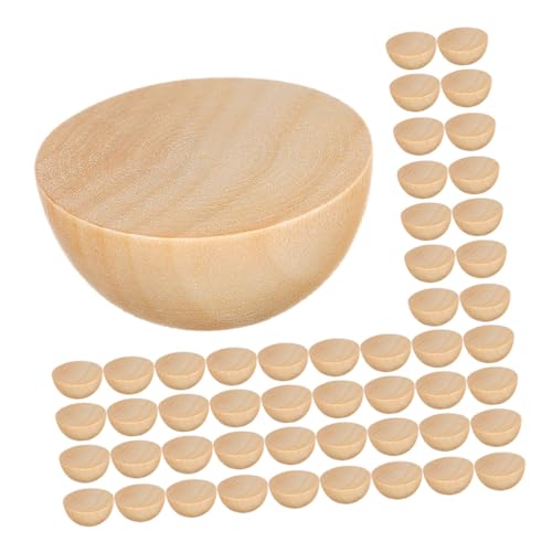 GALPADA 300 Stück Halbe Holzperlen Natürliche Unvollendete Halbkreisförmige Holzkugeln zum Bemalen Vielseitige DIY Bastelperlen für Kreative Dekorationen und Handwerkliche Projekte GALPADA 300 Stück Halbe Holzperlen Natürliche Unvollendete Halbkreisförmige Holzkugeln zum Bemalen Vielseitige DIY Bastelperlen für Kreative Dekorationen und Handwerkliche Projekte von GALPADA