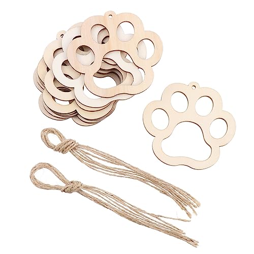 GALPADA 30Stücke DIY Holzanhänger mit Seilen Umweltfreundliche Hängende Holzscheiben zur Kreativen Dekoration für Hochzeiten und Feste für Bastelprojekte GALPADA 30Stücke DIY Holzanhänger mit Seilen Umweltfreundliche Hängende Holzscheiben zur Kreativen Dekoration für Hochzeiten und Feste für Bastelprojekte von GALPADA