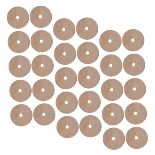 GALPADA 30Stücke Holzräder Runde Spielzeugräder für DIY Projekte Bastelmaterial Hochwertigem Holz für Modellautos und Kreative Handwerksarbeiten GALPADA 30Stücke Holzräder Runde Spielzeugräder für DIY Projekte Bastelmaterial Hochwertigem Holz für Modellautos und Kreative Handwerksarbeiten von GALPADA