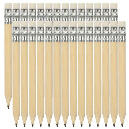GALPADA 35 Stück Golfbleistifte mit Radiergummi Kurze Holzbleistifte für Kinder Ergonomisches Design 10cm für Zeichnungen und Notizen GALPADA 35 Stück Golfbleistifte mit Radiergummi Kurze Holzbleistifte für Kinder Ergonomisches Design 10cm für Zeichnungen und Notizen von GALPADA