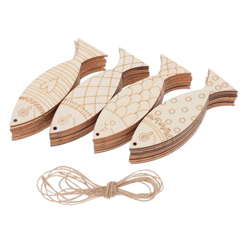 GALPADA 36 Stück Diy Bastelset mit Hängeschlaufen Unfertige Holzornamente für Shower Hochzeiten Geburtstagsfeiern und Ocean Themenpartys GALPADA 36 Stück Diy Bastelset mit Hängeschlaufen Unfertige Holzornamente für Shower Hochzeiten Geburtstagsfeiern und Ocean Themenpartys von GALPADA
