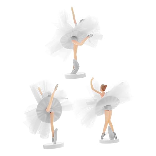 GALPADA 3Sätze Ballerina Kuchendekoration mit Tüllrock Elegante Cupcake Topper für Geburtstagsfeiern Hochzeiten und Spezielle Anlässe GALPADA 3Sätze Ballerina Kuchendekoration mit Tüllrock Elegante Cupcake Topper für Geburtstagsfeiern Hochzeiten und Spezielle Anlässe von GALPADA