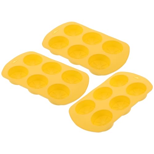 GALPADA 3Stücke Silikon Seifenform für DIY Kerzen und Seifen Zitronenscheiben Design Flexibles Silikon für Bastelprojekte und GALPADA 3Stücke Silikon Seifenform für DIY Kerzen und Seifen Zitronenscheiben Design Flexibles Silikon für Bastelprojekte und von GALPADA