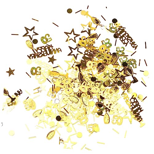 GALPADA 3er Packungen Jahre Jubiläums Konfetti Dekoration Pack Glitzer Konfetti für Hochzeit und für Hochzeitstag Tischdeko und Partyzubehör GALPADA 3er Packungen Jahre Jubiläums Konfetti Dekoration Pack Glitzer Konfetti für Hochzeit und für Hochzeitstag Tischdeko und Partyzubehör von GALPADA