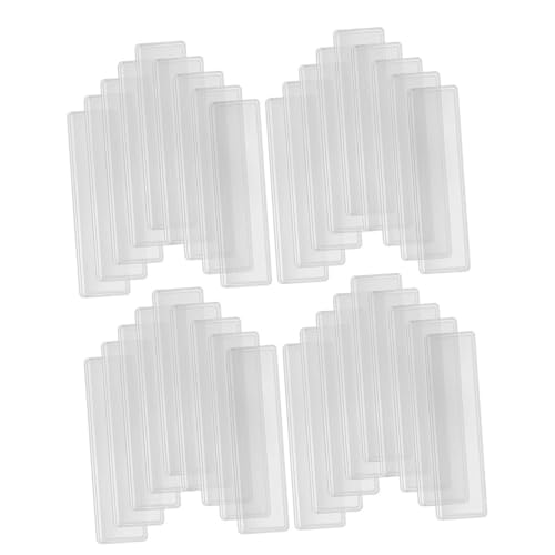 GALPADA 4 Blätter Teiliges Selbstklebende Wasserdichte PVC Etikettenhalter Transparent Kleine Kartenhalter zur Organisation von Regaletiketten für Büro Schule und Lager GALPADA 4 Blätter Teiliges Selbstklebende Wasserdichte PVC Etikettenhalter Transparent Kleine Kartenhalter zur Organisation von Regaletiketten für Büro Schule und Lager von GALPADA