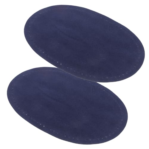 GALPADA 4 Paare Ellbogen Patches zum Aufnähen Ovale Schweißresistente Flicken für Jacken Pullover Hosen Vielseitige DIY Reparaturapplikationen für Outdoor Bekleidung von GALPADA