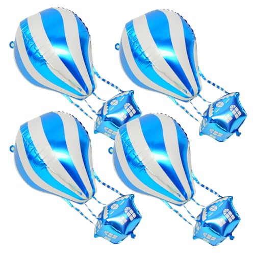 GALPADA 4 Pcs Hot Air Ballon Dekorationen Für Babyparty Aluminium Babyparty Filmballons Baby Film Balloons Geburtstag Balloons Heiße Luftthemenballons GALPADA 4 Pcs Hot Air Ballon Dekorationen Für Babyparty Aluminium Babyparty Filmballons Baby Film Balloons Geburtstag Balloons Heiße Luftthemenballons von GALPADA