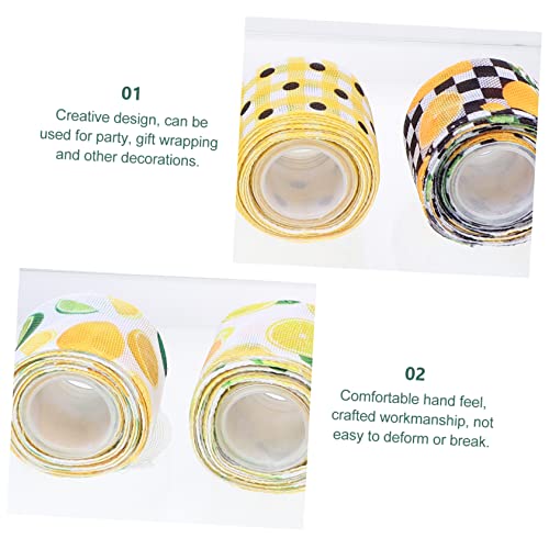 GALPADA 4 Rollen Handgefertigtes Kleidungsschleifenband Breit pro Langlebiges DIY Webband für Geschenkverpackung und Partydekoration GALPADA 4 Rollen Handgefertigtes Kleidungsschleifenband Breit pro Langlebiges DIY Webband für Geschenkverpackung und Partydekoration von GALPADA