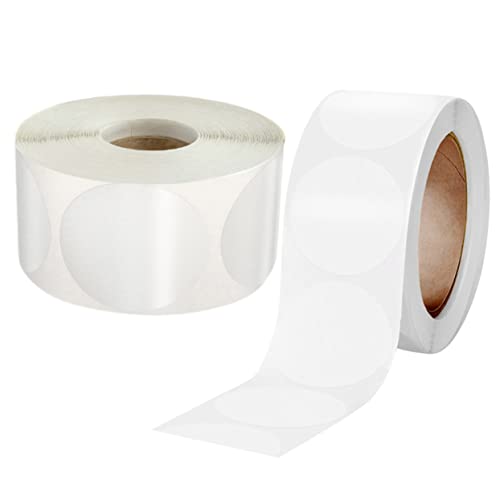 GALPADA 4 Rollen Klarer Selbstklebeaufkleber pro Rolle Transparente Runde Dichtungslabel für Karten Umschläge und Geschenkverpackungen für Büro und DIY Projekte GALPADA 4 Rollen Klarer Selbstklebeaufkleber pro Rolle Transparente Runde Dichtungslabel für Karten Umschläge und Geschenkverpackungen für Büro und DIY Projekte von GALPADA