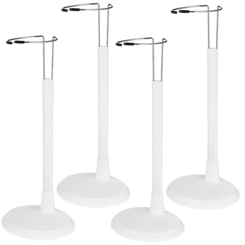 GALPADA 4 STK. Puppenständer Weiß Praktische Doll Holder Stands zur Figuren Puppenaufbewahrung Einfach Montierbare Doll Racks für Shop Fenster Heimdekoration GALPADA 4 STK. Puppenständer Weiß Praktische Doll Holder Stands zur Figuren Puppenaufbewahrung Einfach Montierbare Doll Racks für Shop Fenster Heimdekoration von GALPADA