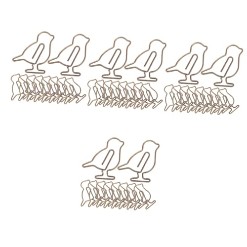 GALPADA 4 Sätze Büroklammern Im Design Eines Antiken Kreative Metall Formklammern Süße Bürobedarf Clips Für Notizen Dokumente Und Dekoration 20 Stück * 4 GALPADA 4 Sätze Büroklammern Im Design Eines Antiken Kreative Metall Formklammern Süße Bürobedarf Clips Für Notizen Dokumente Und Dekoration 20 Stück * 4 von GALPADA