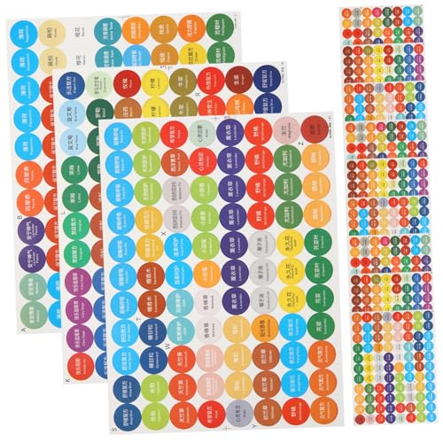 GALPADA 4 Sätze Runde Aufkleber für Ätherische Ölflaschen Ölflaschenetiketten für Aromatherapie Ölflaschendeckel Etiketten Öl und Schmutzresistente Sticker GALPADA 4 Sätze Runde Aufkleber für Ätherische Ölflaschen Ölflaschenetiketten für Aromatherapie Ölflaschendeckel Etiketten Öl und Schmutzresistente Sticker von GALPADA