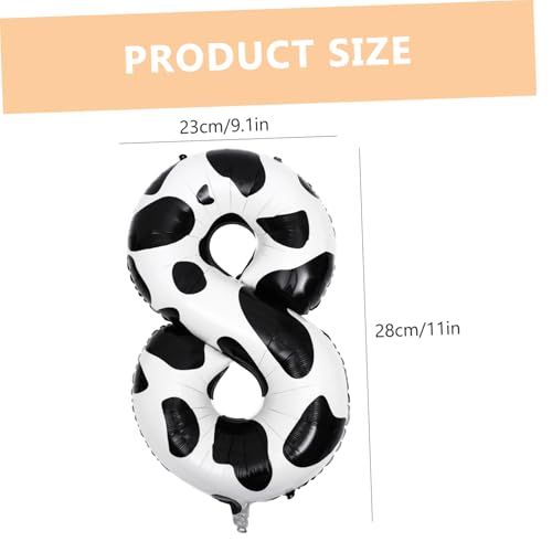 GALPADA 4 Stück Geburtstag Luftballons Cow Print Zahlenballons Robust Modisch Partydekoration Vielseitig für Wand Tür Fenster Geburtstagsfeier GALPADA 4 Stück Geburtstag Luftballons Cow Print Zahlenballons Robust Modisch Partydekoration Vielseitig für Wand Tür Fenster Geburtstagsfeier von GALPADA
