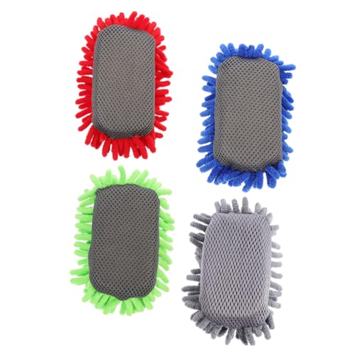 GALPADA 4 Stück Magnetische Chenille Radierer für Whiteboard Wiederverwendbare Tafelwischer für Klassenzimmer Bürobedarf Rot Blau und Grün GALPADA 4 Stück Magnetische Chenille Radierer für Whiteboard Wiederverwendbare Tafelwischer für Klassenzimmer Bürobedarf Rot Blau und Grün von GALPADA