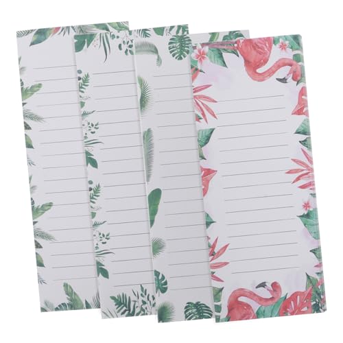 GALPADA 4 Stück Magnetischer Kühlschrank Notizblock Teilig mit To Do Listen und Memo Pads Magnetisch Haftend Kühlschrank und Metallflächen für Büro Schule und Zuhause GALPADA 4 Stück Magnetischer Kühlschrank Notizblock Teilig mit To Do Listen und Memo Pads Magnetisch Haftend Kühlschrank und Metallflächen für Büro Schule und Zuhause von GALPADA