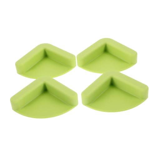 GALPADA 4 Stück Rutschfeste Silikon Schneidebrett Stabilisator Pads Grün Erhöhte Reibung für Holz Schneidebretter Platzsparend Stabilisierend Sicher für Küchenarbeitsflächen GALPADA 4 Stück Rutschfeste Silikon Schneidebrett Stabilisator Pads Grün Erhöhte Reibung für Holz Schneidebretter Platzsparend Stabilisierend Sicher für Küchenarbeitsflächen von GALPADA