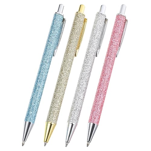 GALPADA 4 Stück Stift drücken goldener Stift feine Kugelschreiber Stifte feine Spitze glatt schreibende Stifte Stift Metall Druckkugelschreiber Kugelschreiber Masse Stifte aus Metall Pu GALPADA 4 Stück Stift drücken goldener Stift feine Kugelschreiber Stifte feine Spitze glatt schreibende Stifte Stift Metall Druckkugelschreiber Kugelschreiber Masse Stifte aus Metall Pu von GALPADA