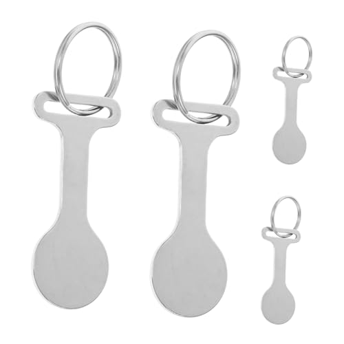 GALPADA 4 Stück Supermarkt-einkaufswagen-token Einkaufswagenzubehör Münzhalter Einkaufswagen-schlüsselanhänger Schlüsselanhänger Mit Einkaufswagenmünze Rostfreier Stahl Silver GALPADA 4 Stück Supermarkt-einkaufswagen-token Einkaufswagenzubehör Münzhalter Einkaufswagen-schlüsselanhänger Schlüsselanhänger Mit Einkaufswagenmünze Rostfreier Stahl Silver von GALPADA