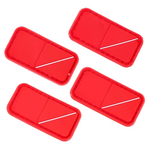 GALPADA 4 Stück Teiliges Austauschbare Blutgruppen Patches PVC Aufnäher mit Klettfläche für Kleidung Leicht Robust Geeignet für Outdoor Notfälle Identifikation B Ab O von GALPADA
