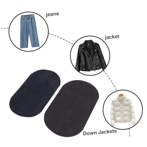 GALPADA 4 Stück Teiliges Ellbogenflicken aus Hochwertigem zum Aufnähen Pullover und Jacken Strapazierfähige Waschbare Applikationen für Kleidung Einfach zu Verwenden und Vielseitig GALPADA 4 Stück Teiliges Ellbogenflicken aus Hochwertigem zum Aufnähen Pullover und Jacken Strapazierfähige Waschbare Applikationen für Kleidung Einfach zu Verwenden und Vielseitig von GALPADA