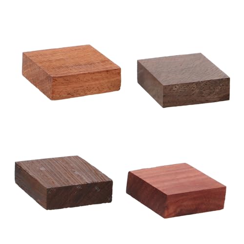 GALPADA 4 Stück Teiliges Holzring Natürlichen Holzarten Handgefertigte Holzrohlinge für DIY Schmuck Einzigartiges Bastelmaterial aus Hühnerflügelholz Zambianischem Blutpalisander GALPADA 4 Stück Teiliges Holzring Natürlichen Holzarten Handgefertigte Holzrohlinge für DIY Schmuck Einzigartiges Bastelmaterial aus Hühnerflügelholz Zambianischem Blutpalisander von GALPADA