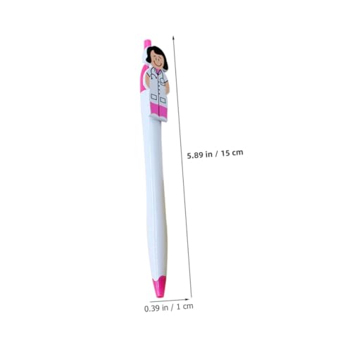 GALPADA 4 Stück Teiliges Lustiger Cartoon Kugelschreiber mit Drückmechanismus Ergonomisch Farbenfroh für Büro Schule und Medizinisches Personal Schreibgerät für Alltag und Geschenke GALPADA 4 Stück Teiliges Lustiger Cartoon Kugelschreiber mit Drückmechanismus Ergonomisch Farbenfroh für Büro Schule und Medizinisches Personal Schreibgerät für Alltag und Geschenke von GALPADA