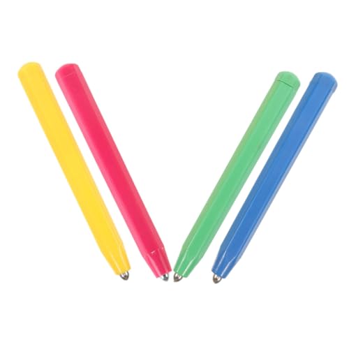 GALPADA 4 Stück Teiliges Magnetischer Zeichenstift Ersatz Magnetstift für Zeichentafeln Präziser Stabil Haftender Stylus Kompatibel mit Verschiedenen Magnetischen Zeichenbrettern für von GALPADA