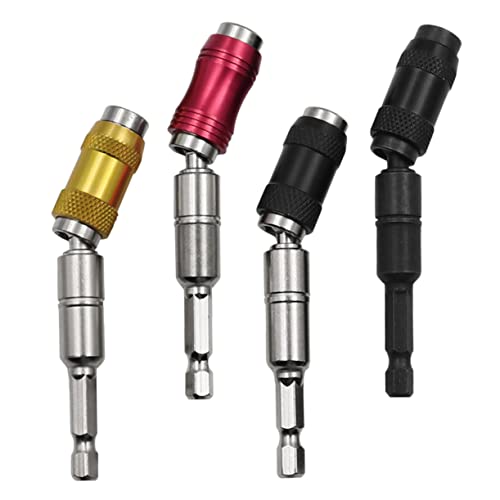 GALPADA 4 Stück Teiliges Magnetisches Verbindungselement für Schraubendreher Bithalter Flexibler Schwenkadapter für Bohrspitzen mit Freigabe für Enge Ecken und Präzise Arbeiten GALPADA 4 Stück Teiliges Magnetisches Verbindungselement für Schraubendreher Bithalter Flexibler Schwenkadapter für Bohrspitzen mit Freigabe für Enge Ecken und Präzise Arbeiten von GALPADA
