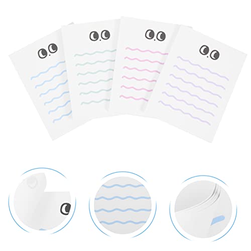 GALPADA 4 Stück Teiliges Memo Pad für Schüler Dickes Notizpapier in Blau und Grün Tragbarer Notizblock für Büro und Schule To Do Notizpapier für Planung und Organisation GALPADA 4 Stück Teiliges Memo Pad für Schüler Dickes Notizpapier in Blau und Grün Tragbarer Notizblock für Büro und Schule To Do Notizpapier für Planung und Organisation von GALPADA