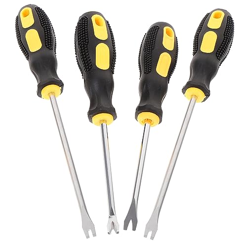 GALPADA 4 Stück Teiliges Nagelziehwerkzeug Multifunktionale Polsterhefter und Nagelheber für Handwerker und Heimwerker Ergonomisches Design Einfach zu Bedienen und Robust von GALPADA