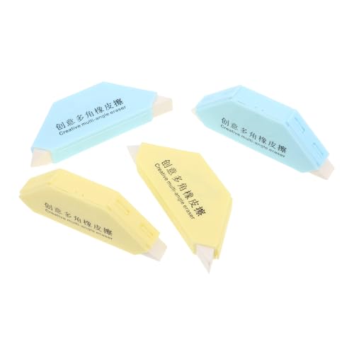 GALPADA 4 Stück Teiliges Skizzenradiergummi mit Minimalem Abrieb Kleine Mehrwinkel Radierer für Präzises Zeichnen und Skizzieren Vielseitig für Schüler Künstler und Professionelle GALPADA 4 Stück Teiliges Skizzenradiergummi mit Minimalem Abrieb Kleine Mehrwinkel Radierer für Präzises Zeichnen und Skizzieren Vielseitig für Schüler Künstler und Professionelle von GALPADA