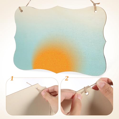 GALPADA 4 Stück Teiliges Unbemalte Holzschilder zum Hängen Rustikale Holztafeln mit Vorgebohrten Löchern Vielseitige Deko für Zuhause DIY Bastelprojekte und Wandgestaltung GALPADA 4 Stück Teiliges Unbemalte Holzschilder zum Hängen Rustikale Holztafeln mit Vorgebohrten Löchern Vielseitige Deko für Zuhause DIY Bastelprojekte und Wandgestaltung von GALPADA