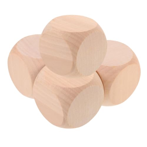 GALPADA 4 Stück Unbehandelte Holz Würfel DIY Bastelwürfel für Spiele und Partys Vielseitige Holzklötze zum Gestalten und Dekorieren für Kreative Projekte und Interaktive Aktivitäten GALPADA 4 Stück Unbehandelte Holz Würfel DIY Bastelwürfel für Spiele und Partys Vielseitige Holzklötze zum Gestalten und Dekorieren für Kreative Projekte und Interaktive Aktivitäten von GALPADA