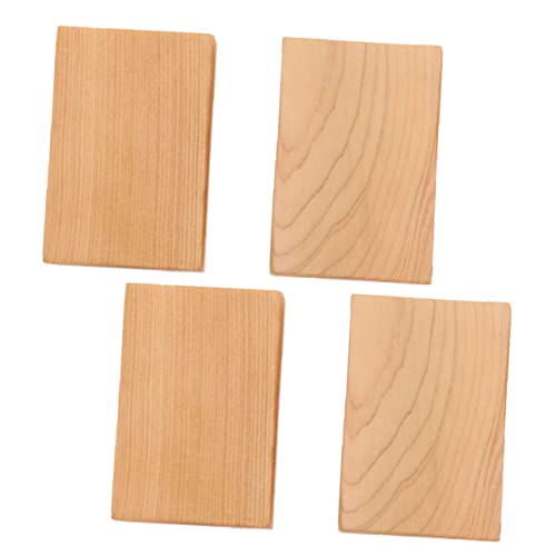 GALPADA 4 Stück Unbehandelte Holzblöcke Dicke DIY Holzklötzchen zum Basteln Malen und Schnitzen für Kreative Projekte Holzfarbe GALPADA 4 Stück Unbehandelte Holzblöcke Dicke DIY Holzklötzchen zum Basteln Malen und Schnitzen für Kreative Projekte Holzfarbe von GALPADA