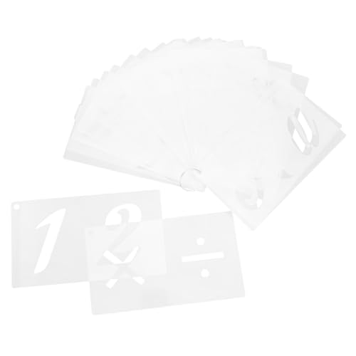 GALPADA 40 Blatt Teiliges Buchstaben Schablonen aus Langlebigem Pet Wiederverwendbare Schriftschablonen für Malerei und DIY Kunst Große Lettering Stencils zum Dekorieren Anderen GALPADA 40 Blatt Teiliges Buchstaben Schablonen aus Langlebigem Pet Wiederverwendbare Schriftschablonen für Malerei und DIY Kunst Große Lettering Stencils zum Dekorieren Anderen von GALPADA