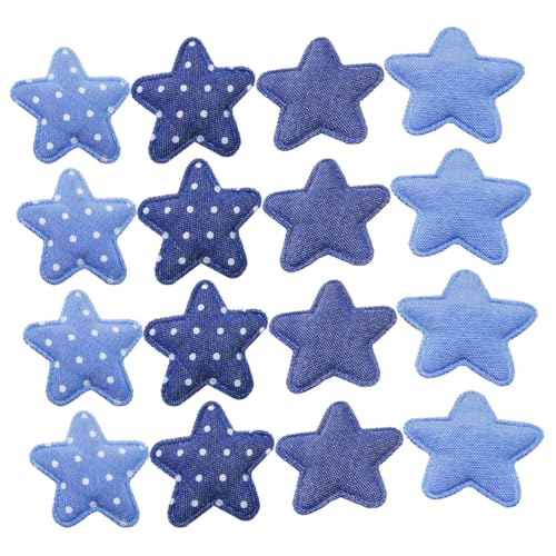 GALPADA 40 Stück Denim Stern Patches zum Aufbügeln und Nähen Punkte Stoffapplikationen für DIY Kleidung Rucksack Reparatur von Jeans und Textilien Zufällige Farben Zufällige Farbe GALPADA 40 Stück Denim Stern Patches zum Aufbügeln und Nähen Punkte Stoffapplikationen für DIY Kleidung Rucksack Reparatur von Jeans und Textilien Zufällige Farben Zufällige Farbe von GALPADA