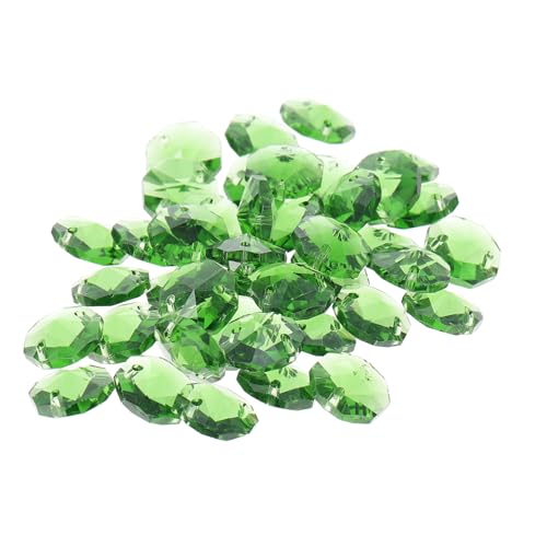 GALPADA 40 Stück Doppellochige Achteckige Glasperlen in Grasgrün DIY Schmuckperlen für Halsketten Armbänder und Anhänger Glatte Oberfläche Vielseitige Bastelperlen für Kreative GALPADA 40 Stück Doppellochige Achteckige Glasperlen in Grasgrün DIY Schmuckperlen für Halsketten Armbänder und Anhänger Glatte Oberfläche Vielseitige Bastelperlen für Kreative von GALPADA