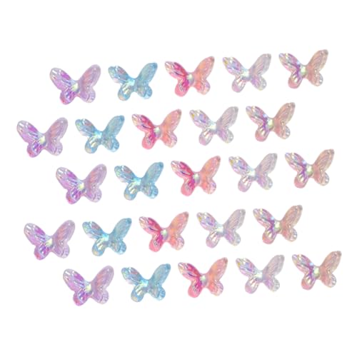 GALPADA 40 Stück Maniküre DIY Zubehör Schmetterlings Nageldekorationen Weiß Blau und Champagner für Professionelle und Persönliche Anwendungen GALPADA 40 Stück Maniküre DIY Zubehör Schmetterlings Nageldekorationen Weiß Blau und Champagner für Professionelle und Persönliche Anwendungen von GALPADA