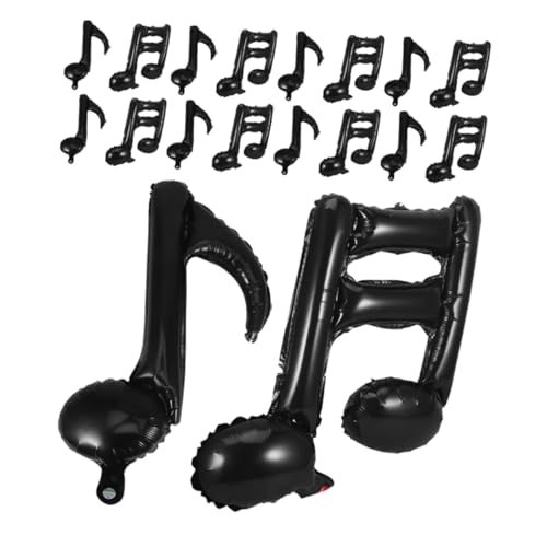 GALPADA 40 Stück Musiknoten Luftballons aus Aluminiumfolie Dekorative Musikthemen Ballons für Konzerte Bandauftritte und Partys Einfache Befüllung Auffälliges Design für Geburtstage und GALPADA 40 Stück Musiknoten Luftballons aus Aluminiumfolie Dekorative Musikthemen Ballons für Konzerte Bandauftritte und Partys Einfache Befüllung Auffälliges Design für Geburtstage und von GALPADA