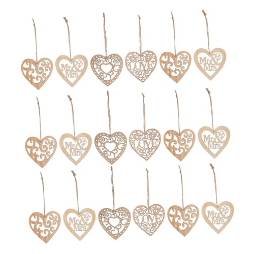 GALPADA 40 Stück Teiliges Herzform zum Bemalen DIY Holzscheiben mit Aufhängung für Valentinstag Hochzeit Party Dekoration Vielseitig Verwendbar GALPADA 40 Stück Teiliges Herzform zum Bemalen DIY Holzscheiben mit Aufhängung für Valentinstag Hochzeit Party Dekoration Vielseitig Verwendbar von GALPADA