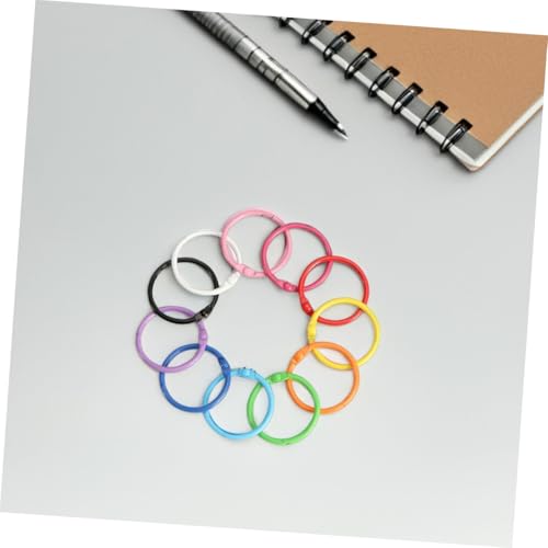 GALPADA 40 Stück Teiliges Metall Binder Ringe für Karteikarten Stabile und Ersetzbare Buchbinderinge Vielseitig zum Basteln Scrapbooking Fotoalben Schlüsselanhänger für Büro und Schule GALPADA 40 Stück Teiliges Metall Binder Ringe für Karteikarten Stabile und Ersetzbare Buchbinderinge Vielseitig zum Basteln Scrapbooking Fotoalben Schlüsselanhänger für Büro und Schule von GALPADA
