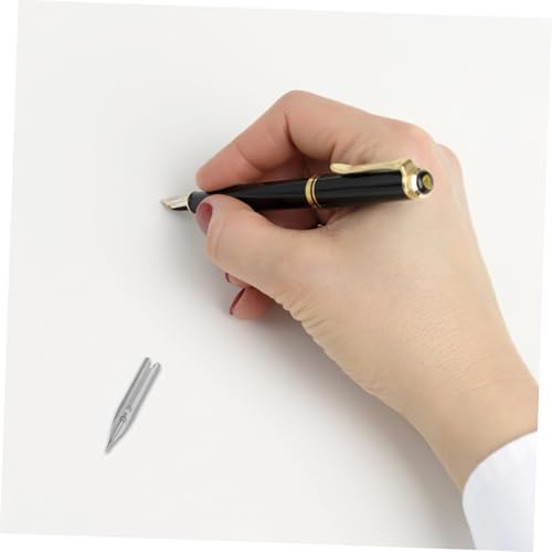 GALPADA 40 Stück Teiliges Metallfedern für Füllfederhalter Austauschbare Kalligrafie metallspitzen Langlebige Ersatzfedern für Flüssiges Schreiben und Zeichnen GALPADA 40 Stück Teiliges Metallfedern für Füllfederhalter Austauschbare Kalligrafie metallspitzen Langlebige Ersatzfedern für Flüssiges Schreiben und Zeichnen von GALPADA