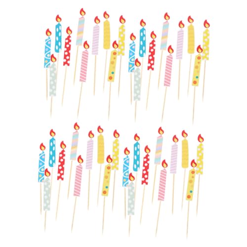 GALPADA 40 Stück Teiliges Papierkerzen mit Farbigem Flammendesign Dekorative Partykerzen als Kuchen Deko Leicht Kompakt Vielseitig für Geburtstage Hochzeiten und Festliche Anlässe GALPADA 40 Stück Teiliges Papierkerzen mit Farbigem Flammendesign Dekorative Partykerzen als Kuchen Deko Leicht Kompakt Vielseitig für Geburtstage Hochzeiten und Festliche Anlässe von GALPADA